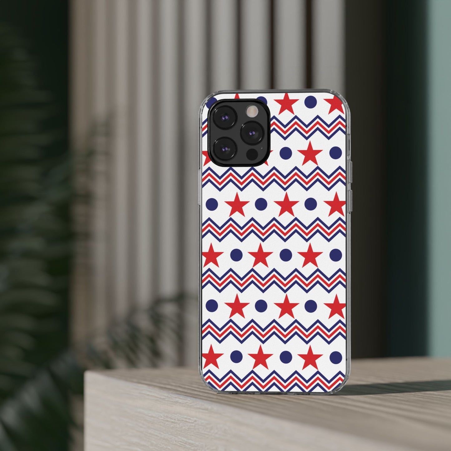 Patriotic Chevron Stars Phone Case