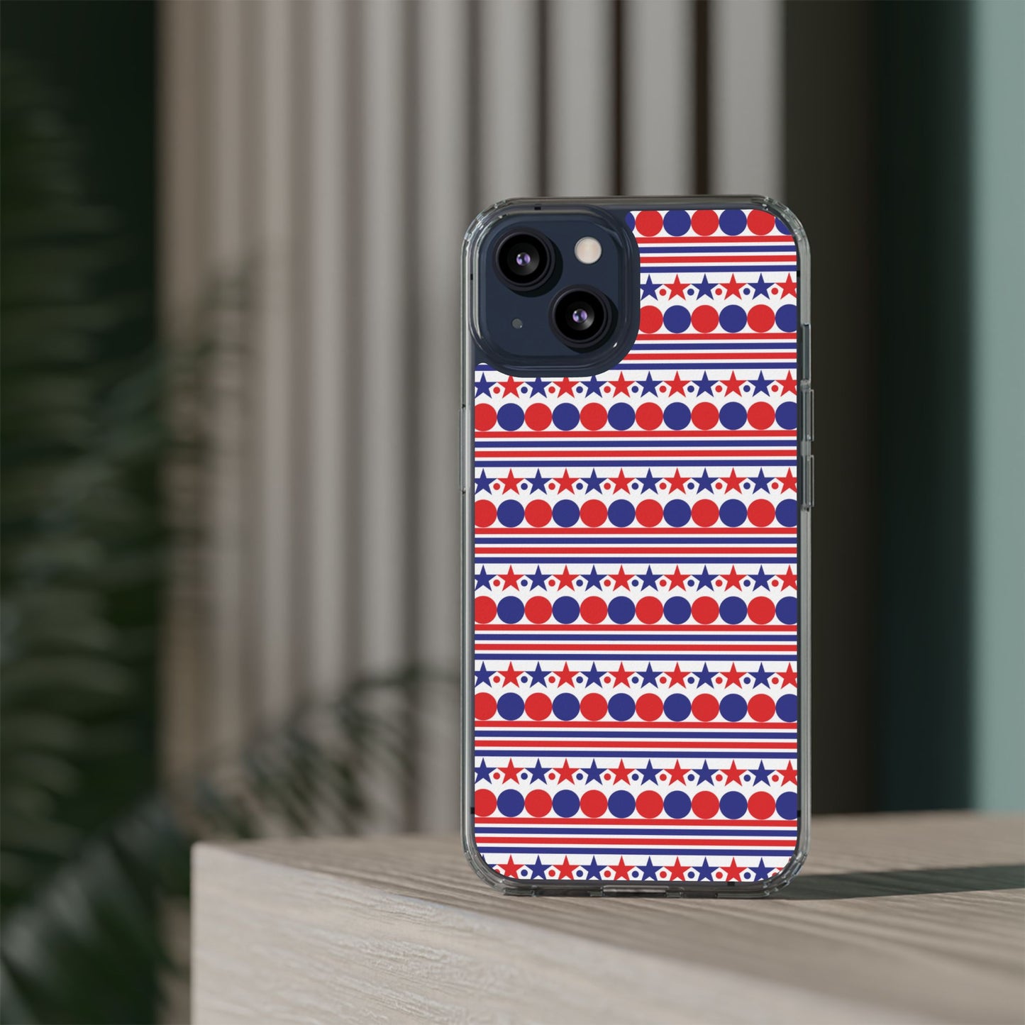 Patriotic Stripes and Stars Phone Case