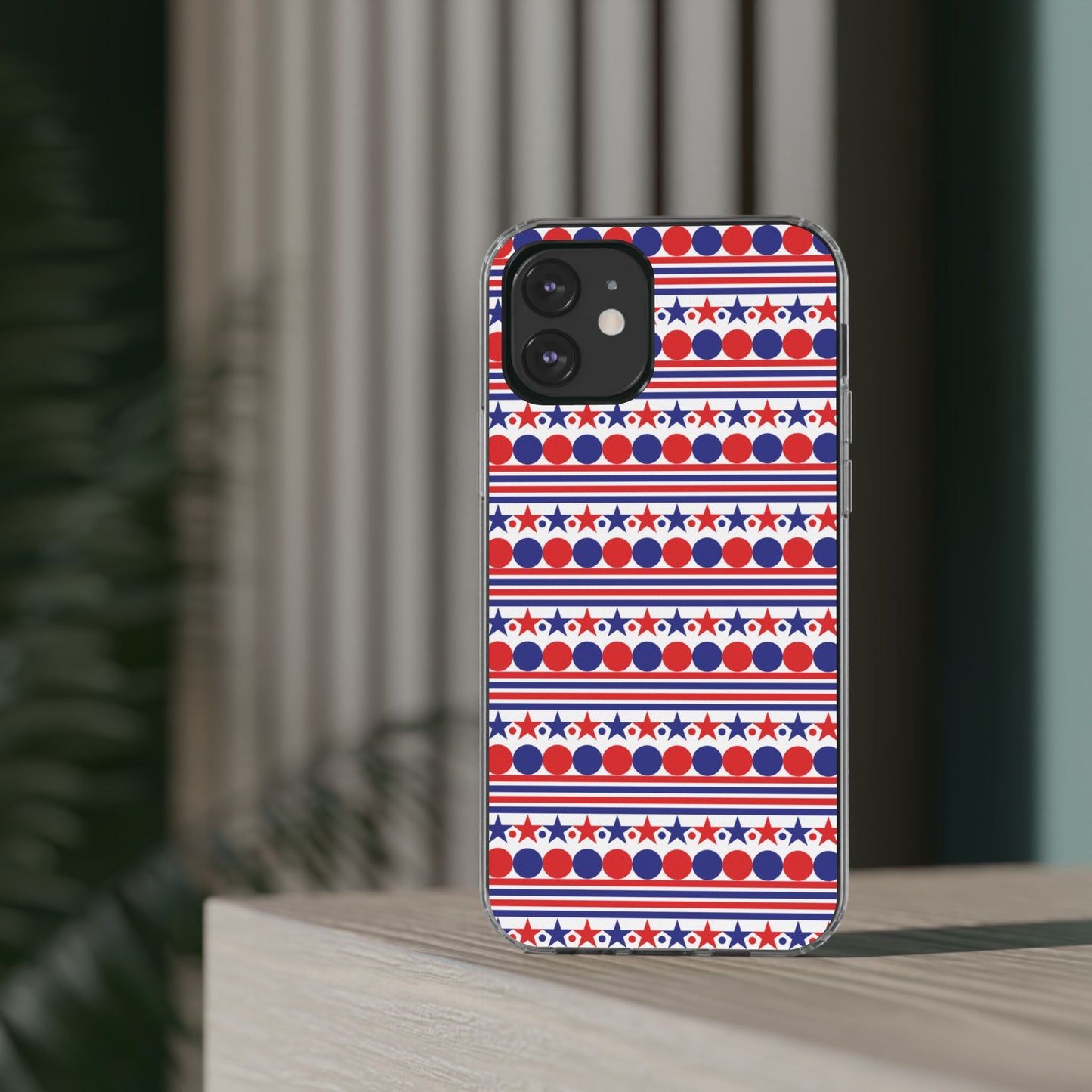 Patriotic Stripes and Stars Phone Case