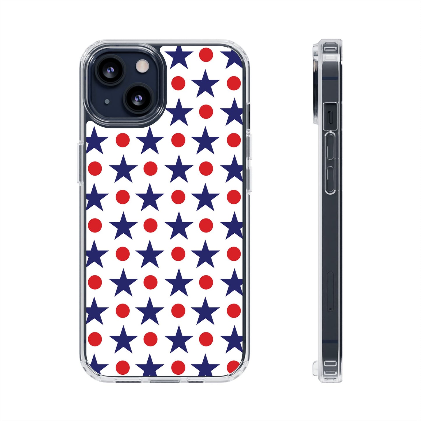 Bold Stars and Dots Phone Case