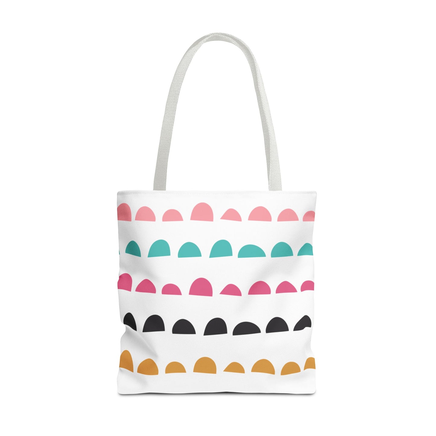 Colorful Arched Dots Tote Bag