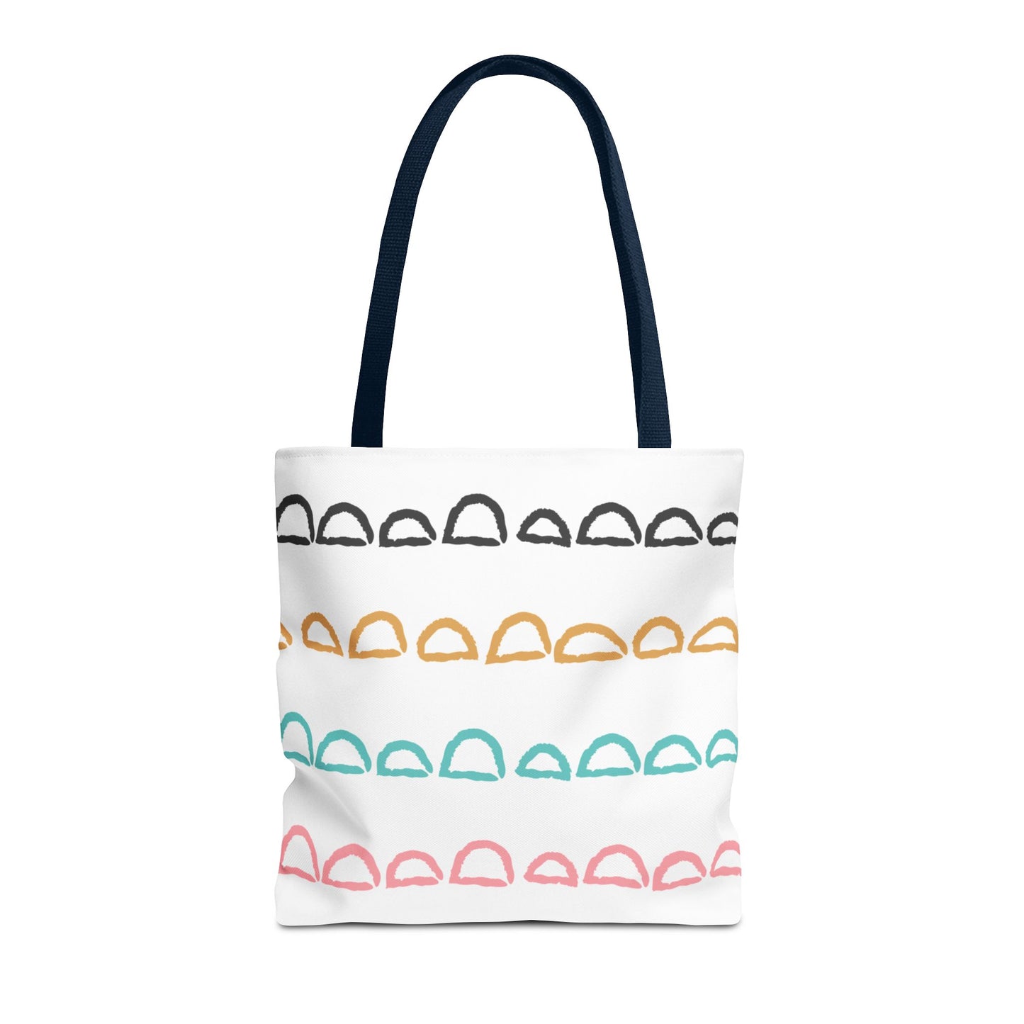 Rainbow Arch Stripes Tote Bag