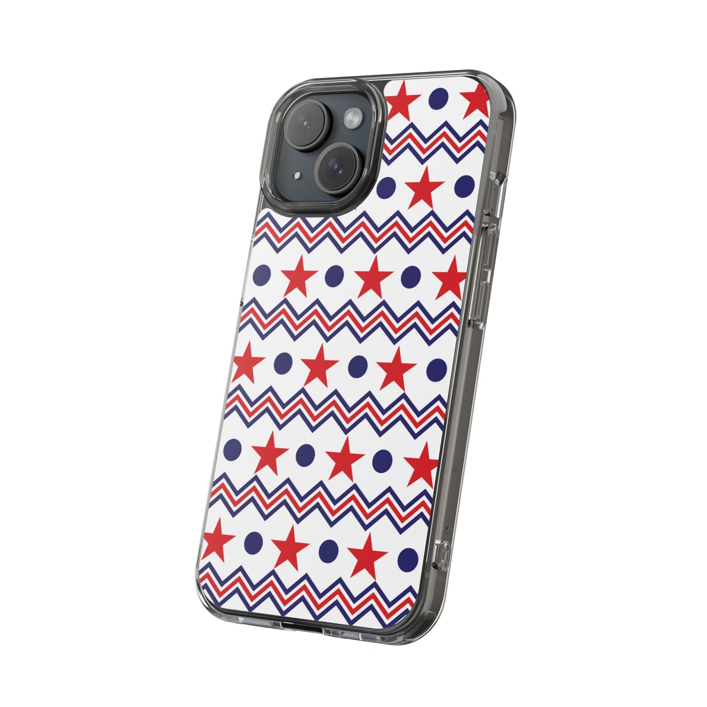 Patriotic Chevron Stars Phone Case