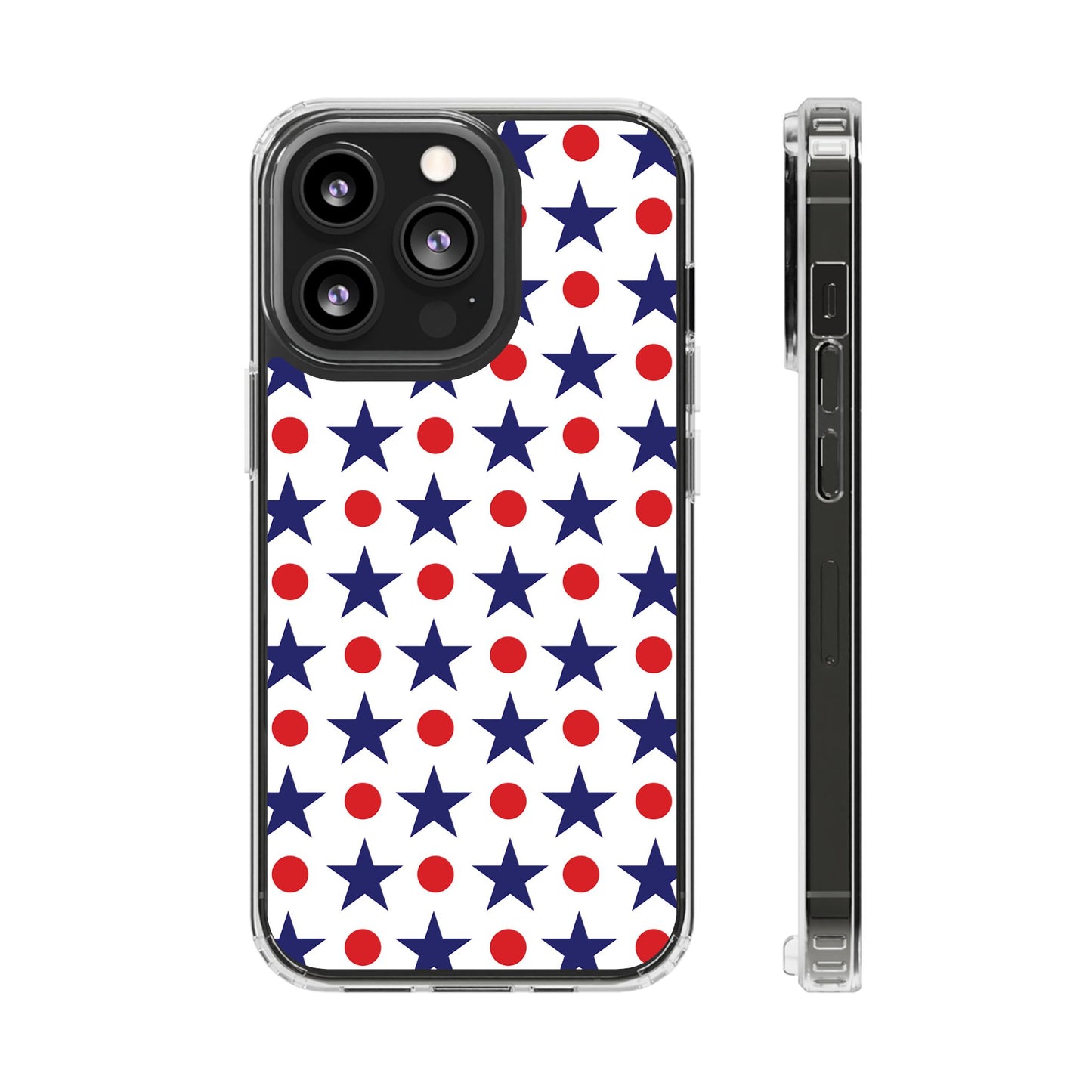 Bold Stars and Dots Phone Case