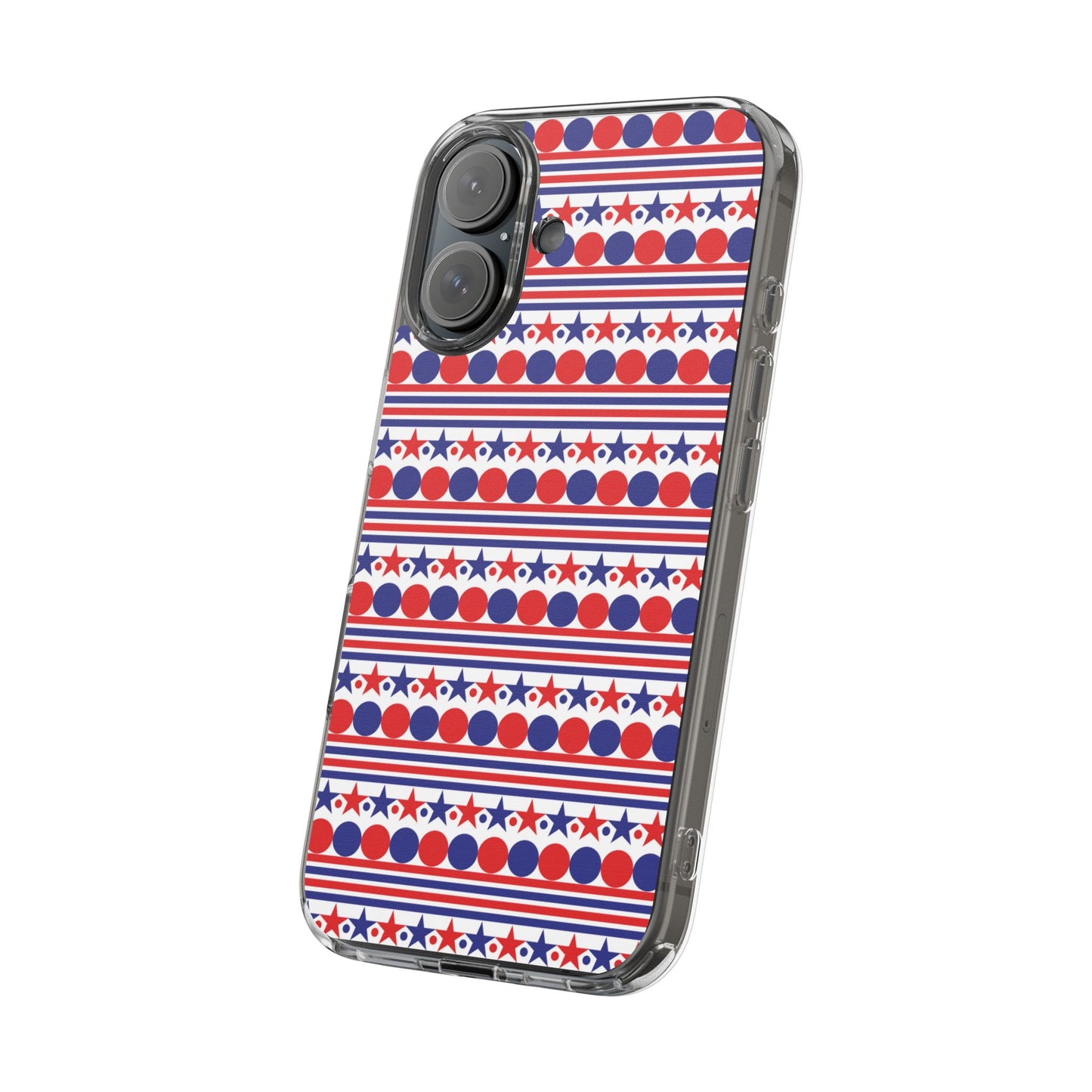 Patriotic Stripes and Stars Phone Case