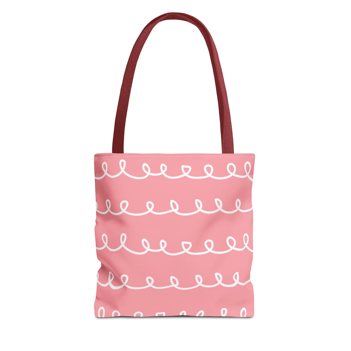 Pink Swirl Delight Tote Bag