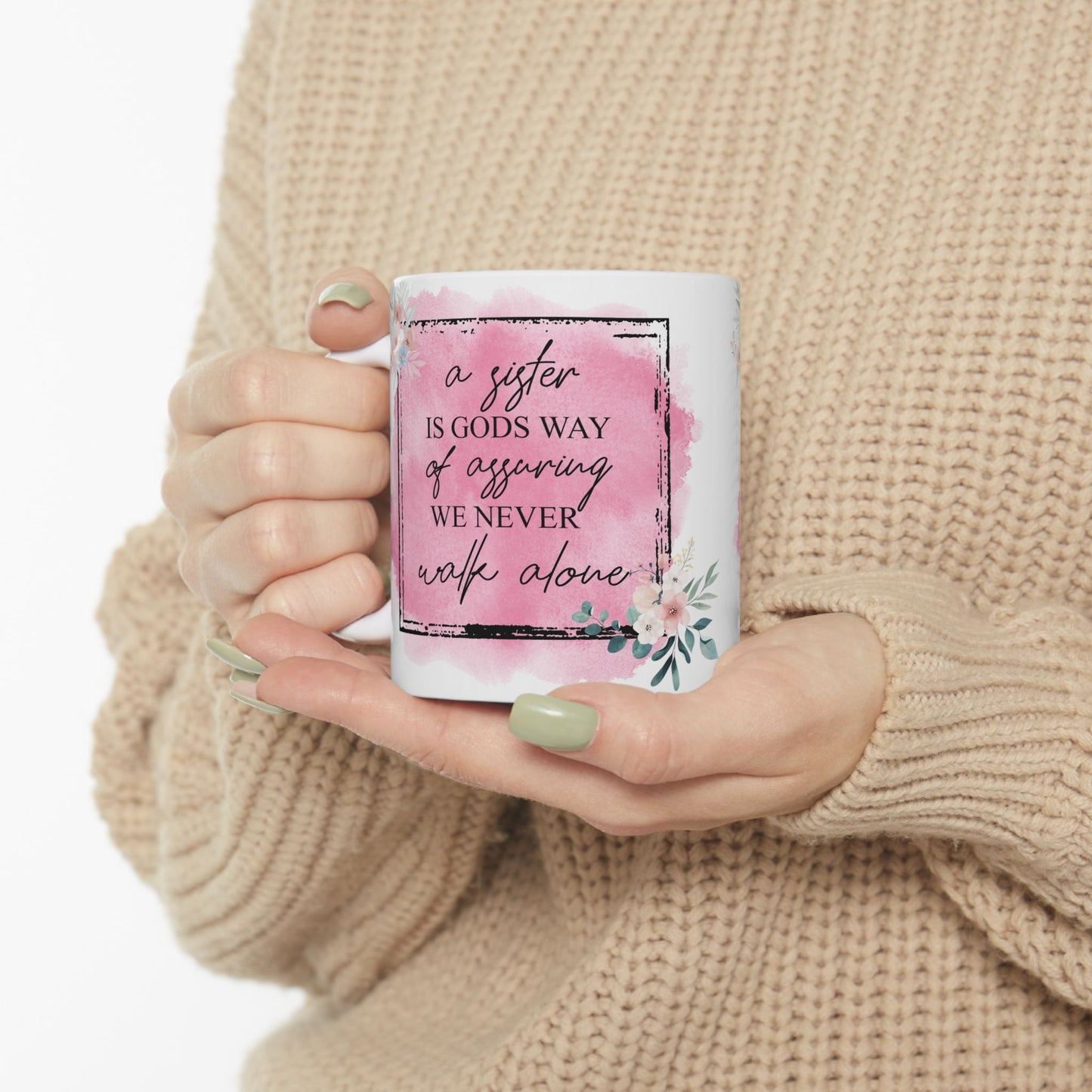 A Sister's Love Ceramic Mug