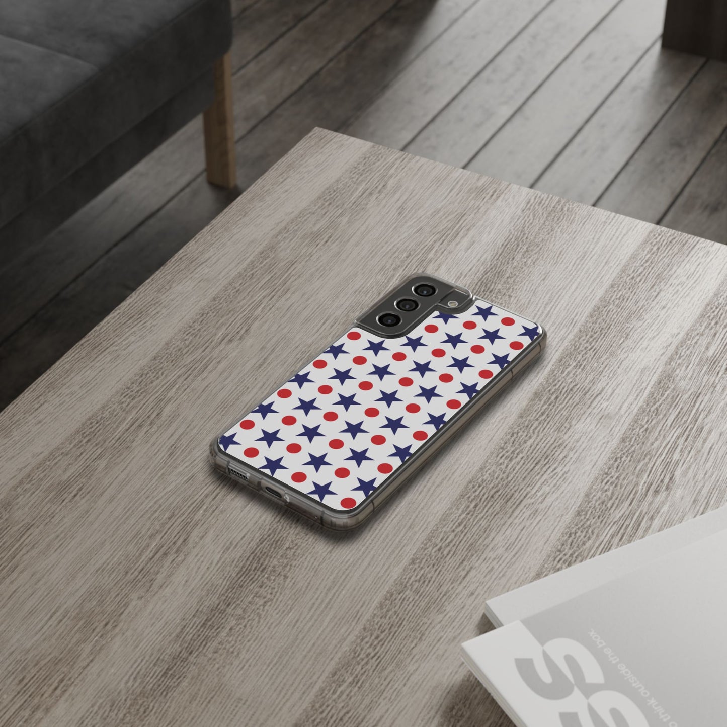 Bold Stars and Dots Phone Case