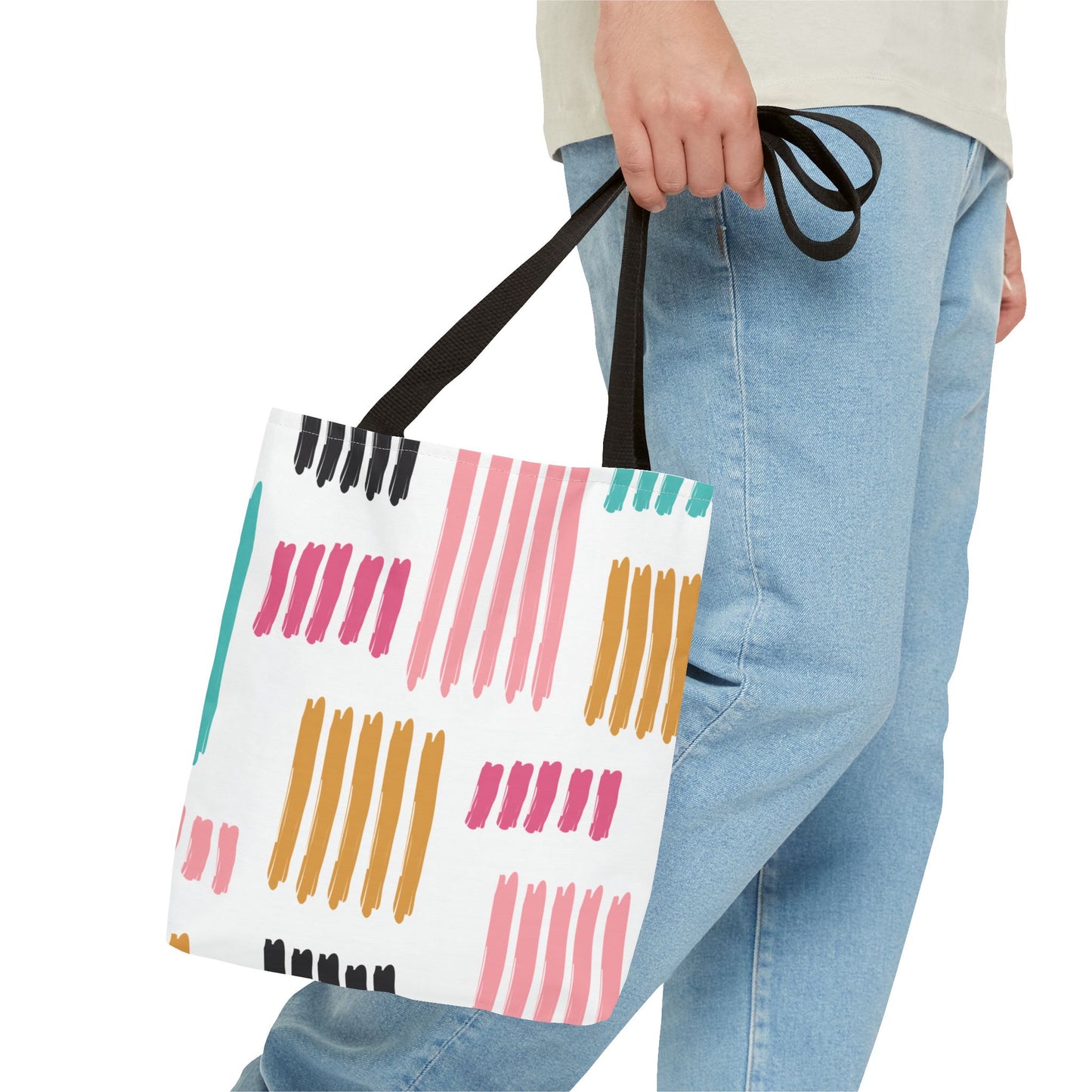 Painted Strokes Tote Bag