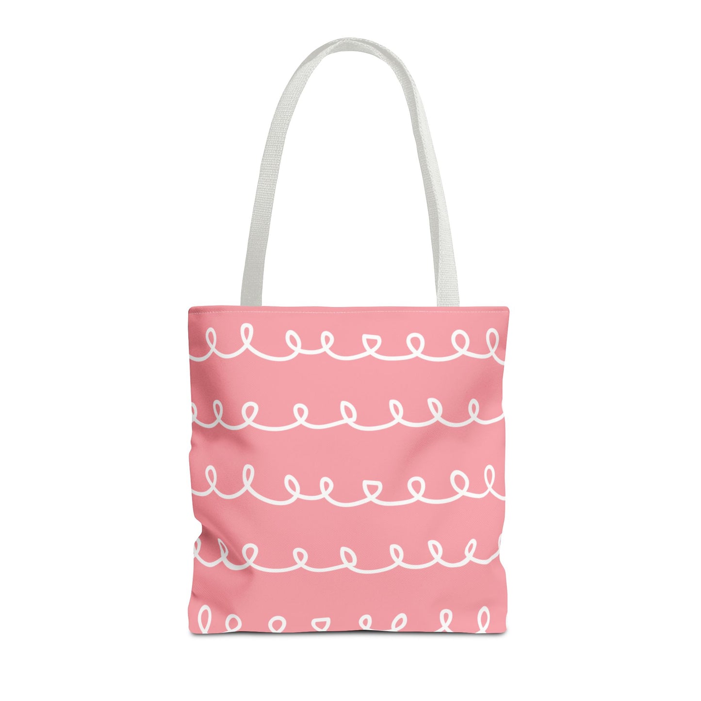 Pink Swirl Delight Tote Bag