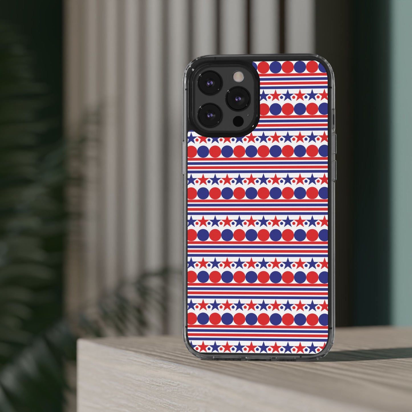 Patriotic Stripes and Stars Phone Case