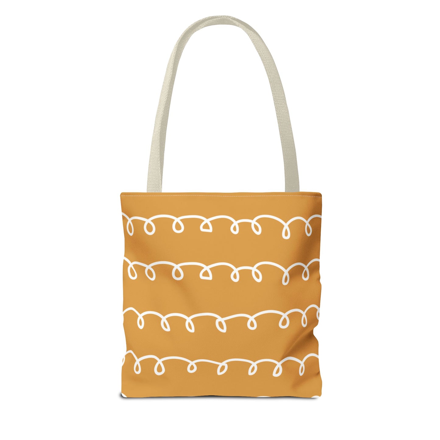 Golden Swirl Tote Bag