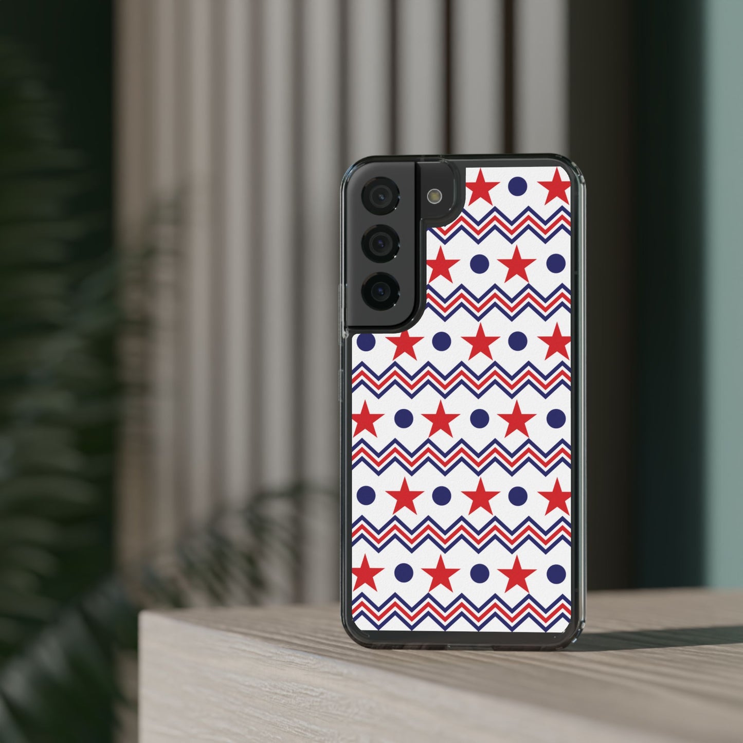 Patriotic Chevron Stars Phone Case