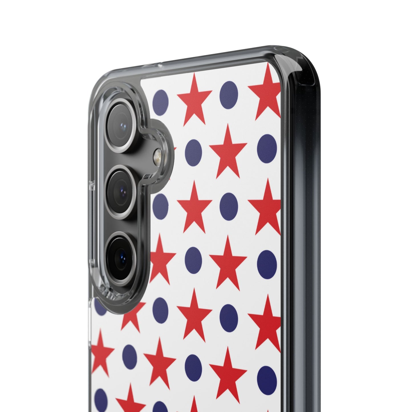 Patriotic Stars and Dots Phone Case