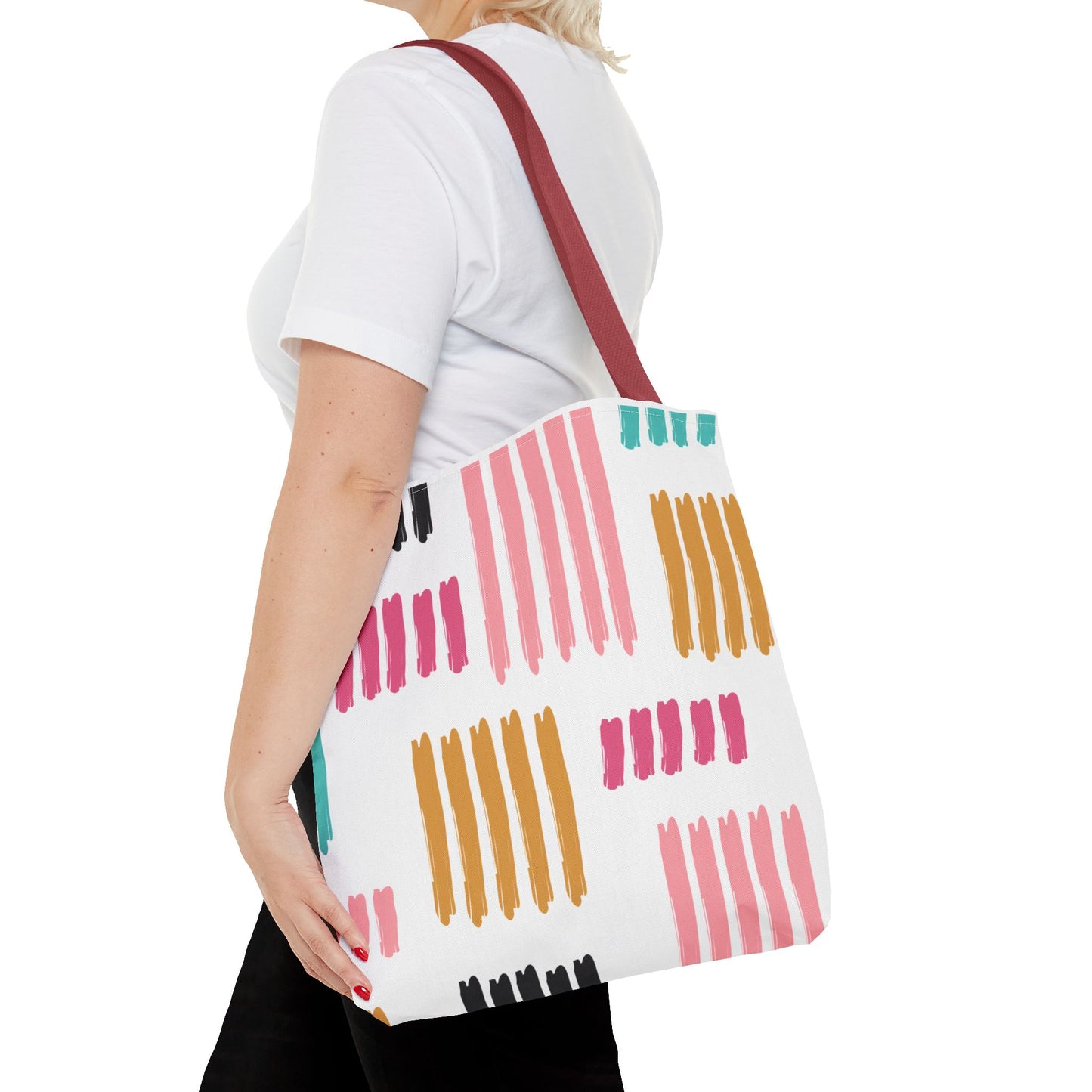 Painted Strokes Tote Bag