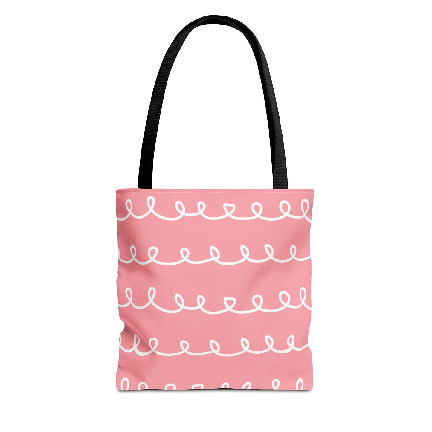 Pink Swirl Delight Tote Bag