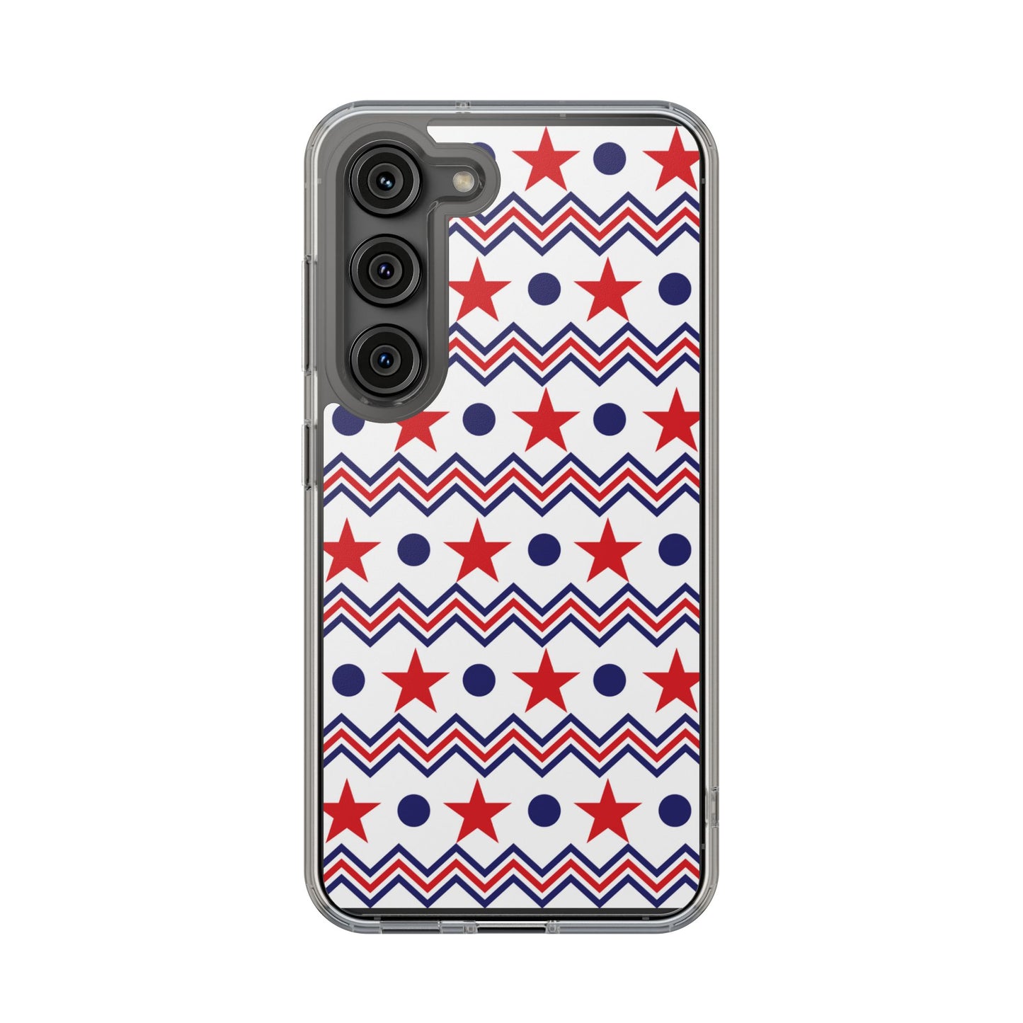 Patriotic Chevron Stars Phone Case