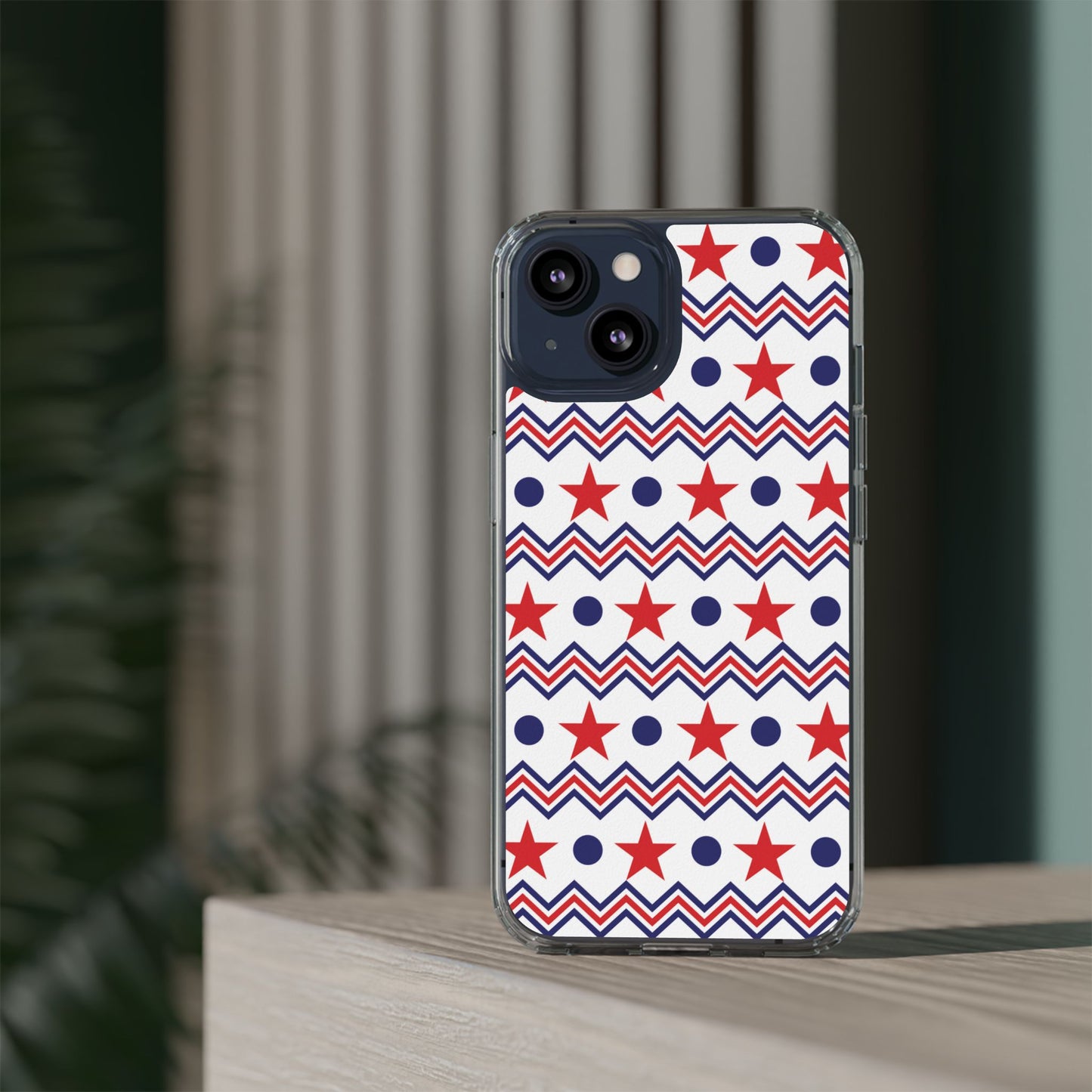 Patriotic Chevron Stars Phone Case