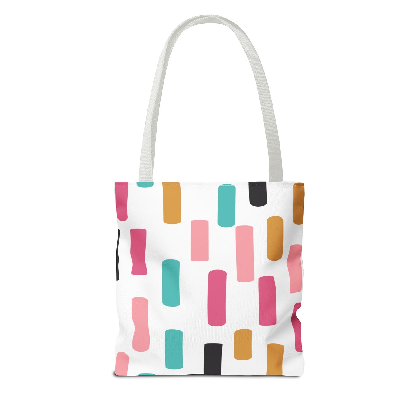 Color Block Confetti Tote Bag