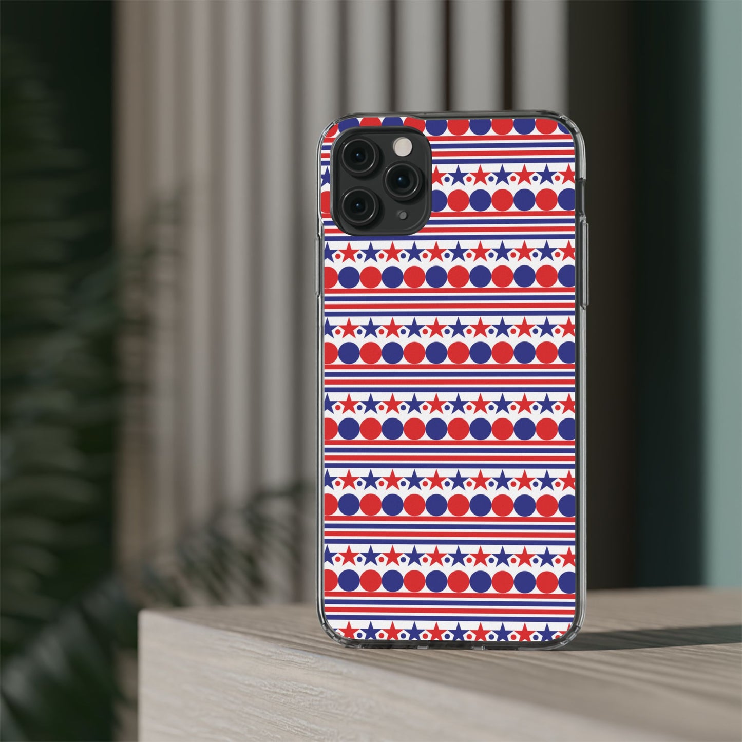 Patriotic Stripes and Stars Phone Case