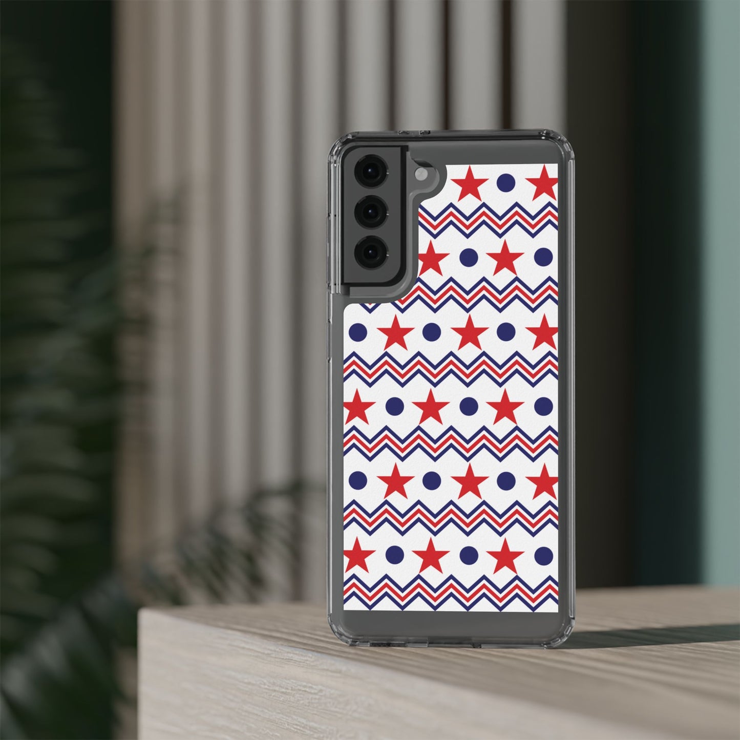 Patriotic Chevron Stars Phone Case