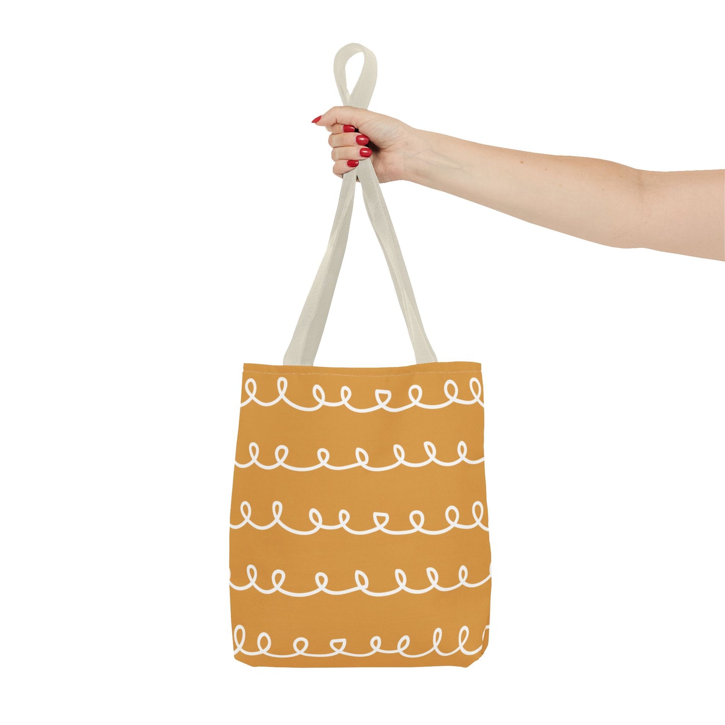 Golden Swirl Tote Bag