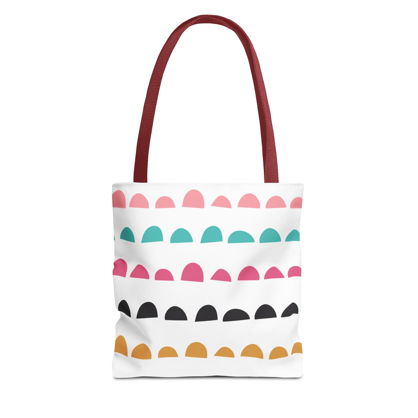 Colorful Arched Dots Tote Bag