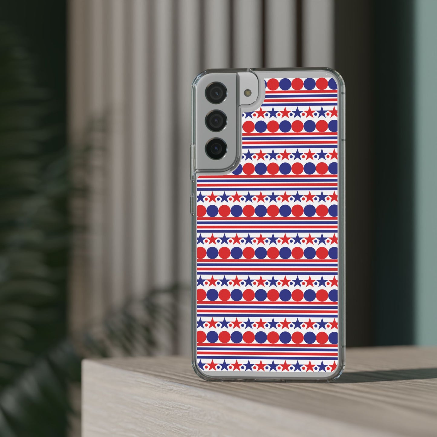 Patriotic Stripes and Stars Phone Case