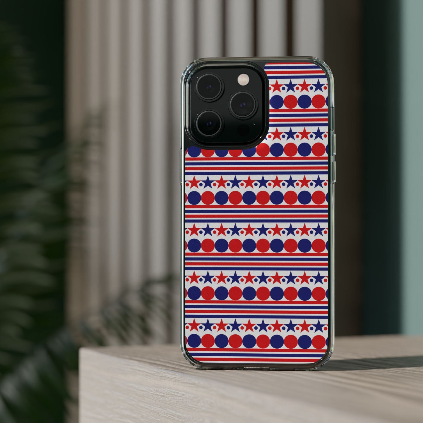 Patriotic Stripes and Stars Phone Case