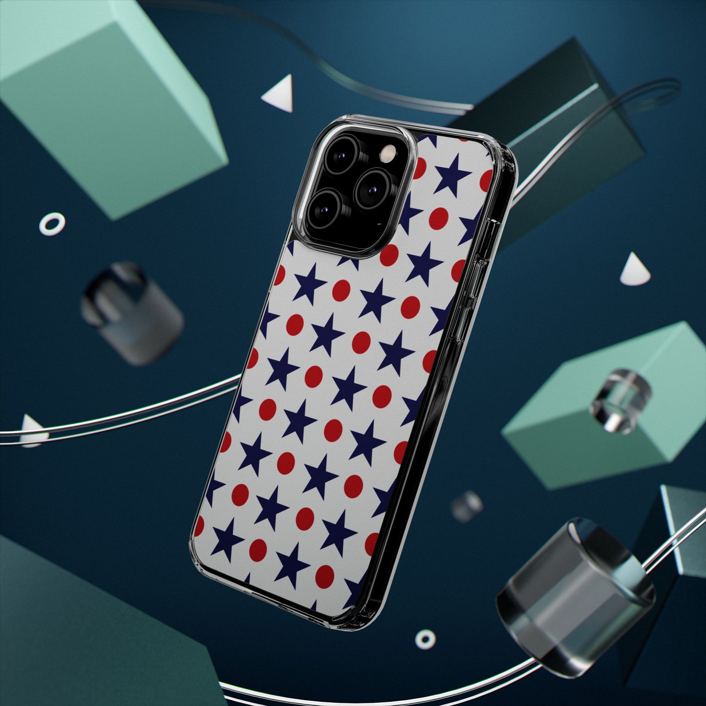 Bold Stars and Dots Phone Case