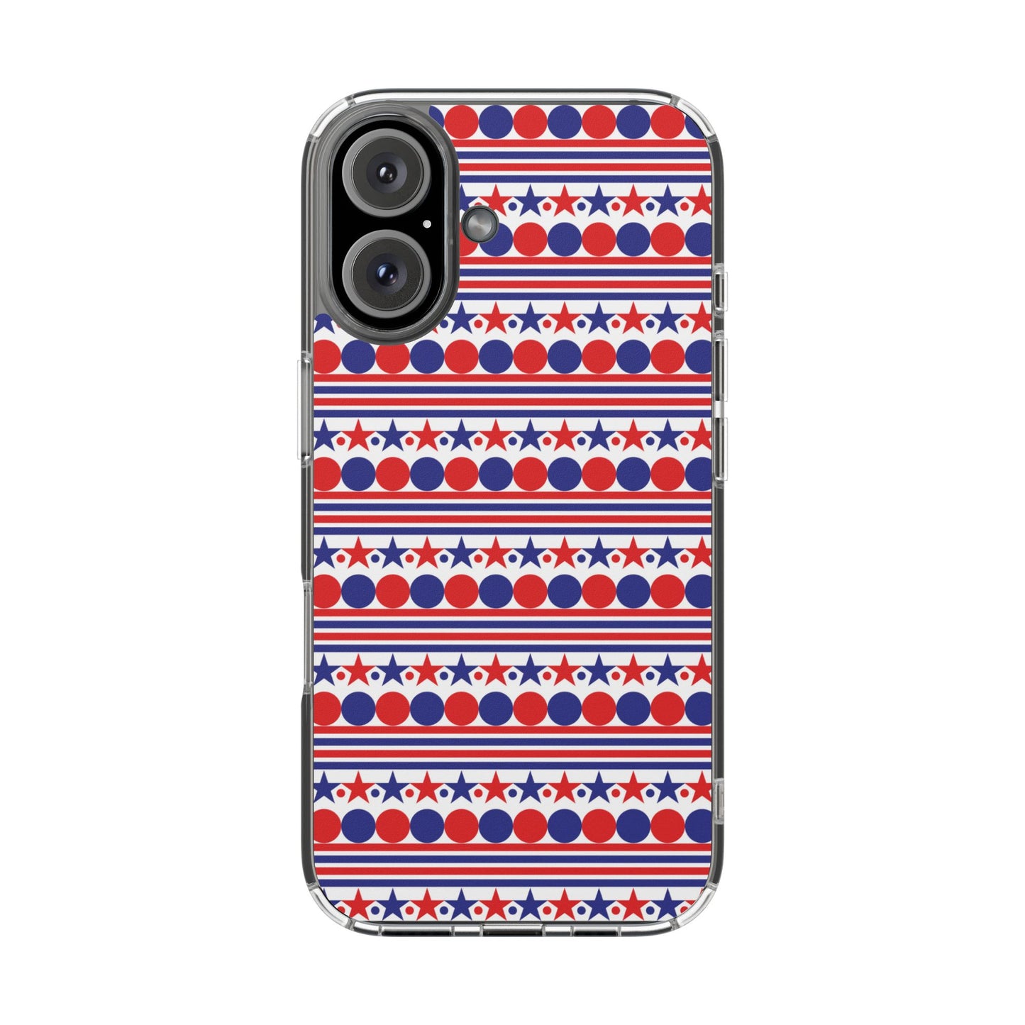 Patriotic Stripes and Stars Phone Case