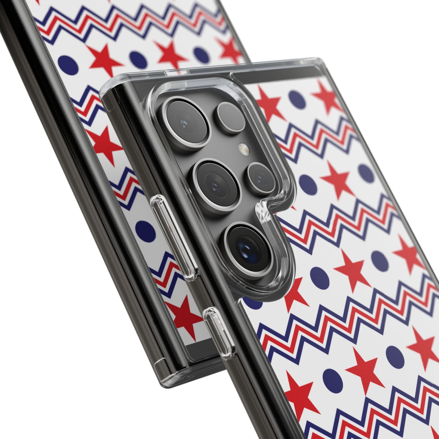 Patriotic Chevron Stars Phone Case