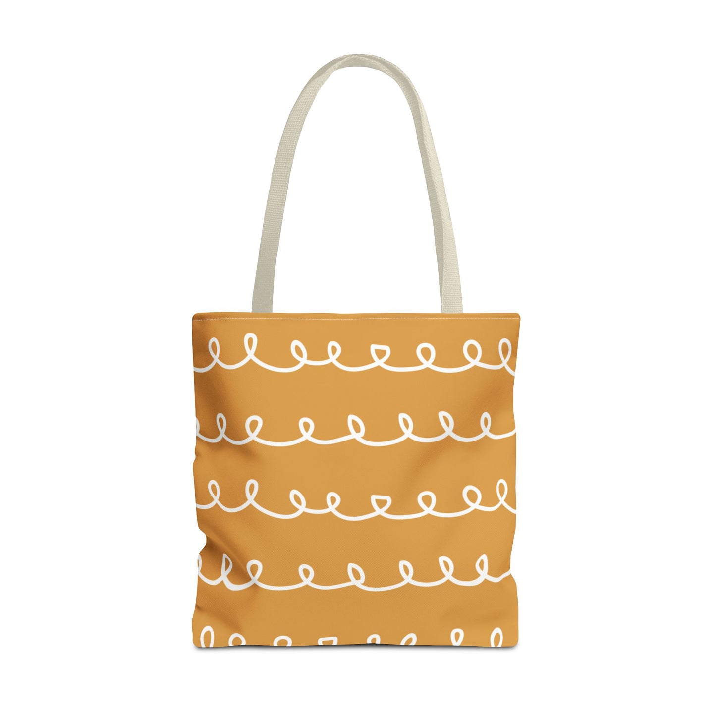 Golden Swirl Tote Bag