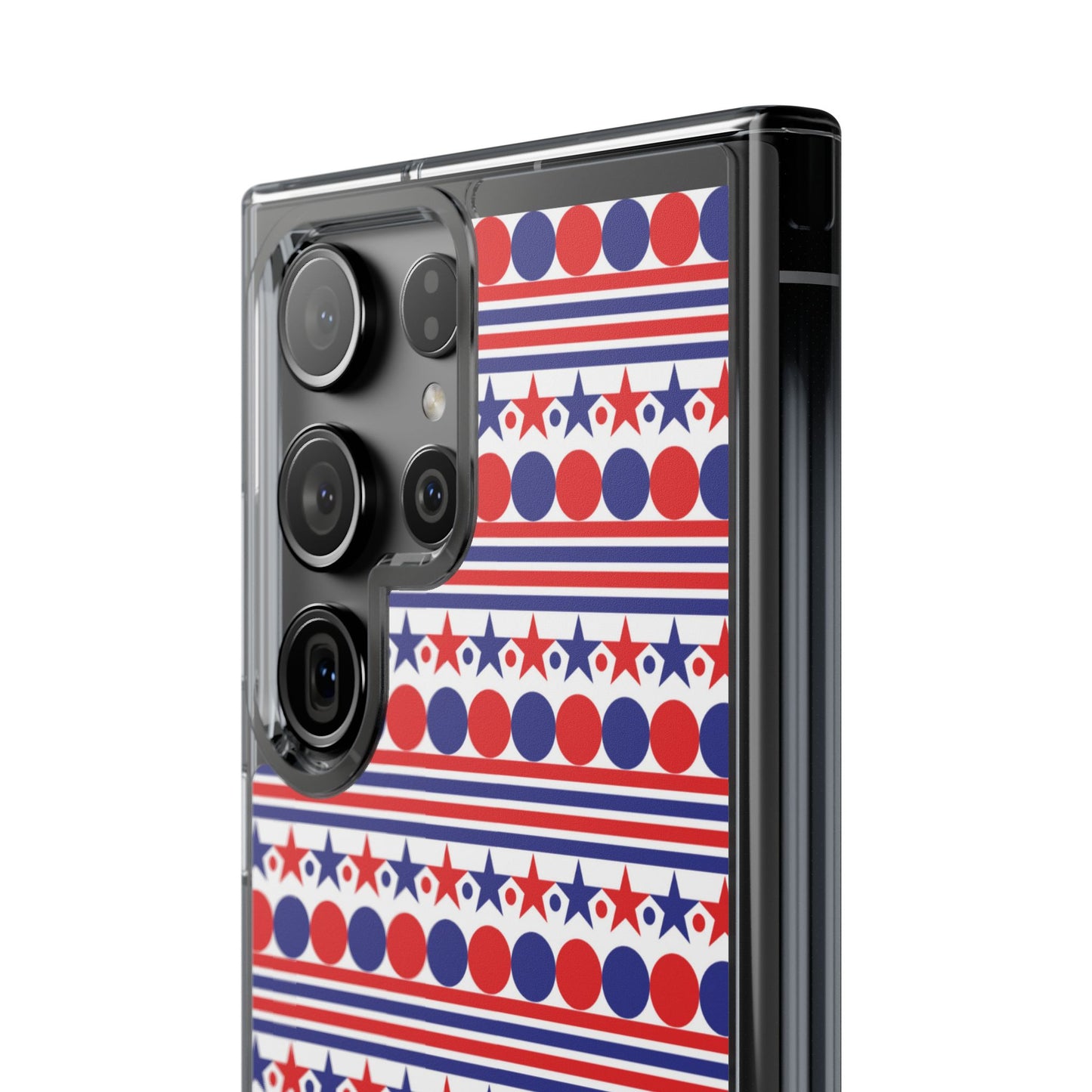 Patriotic Stripes and Stars Phone Case