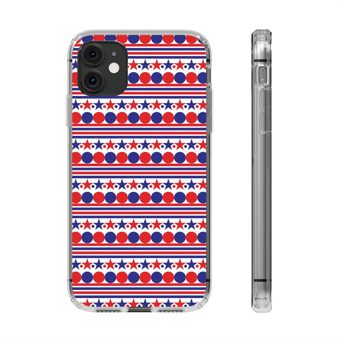 Patriotic Stripes and Stars Phone Case