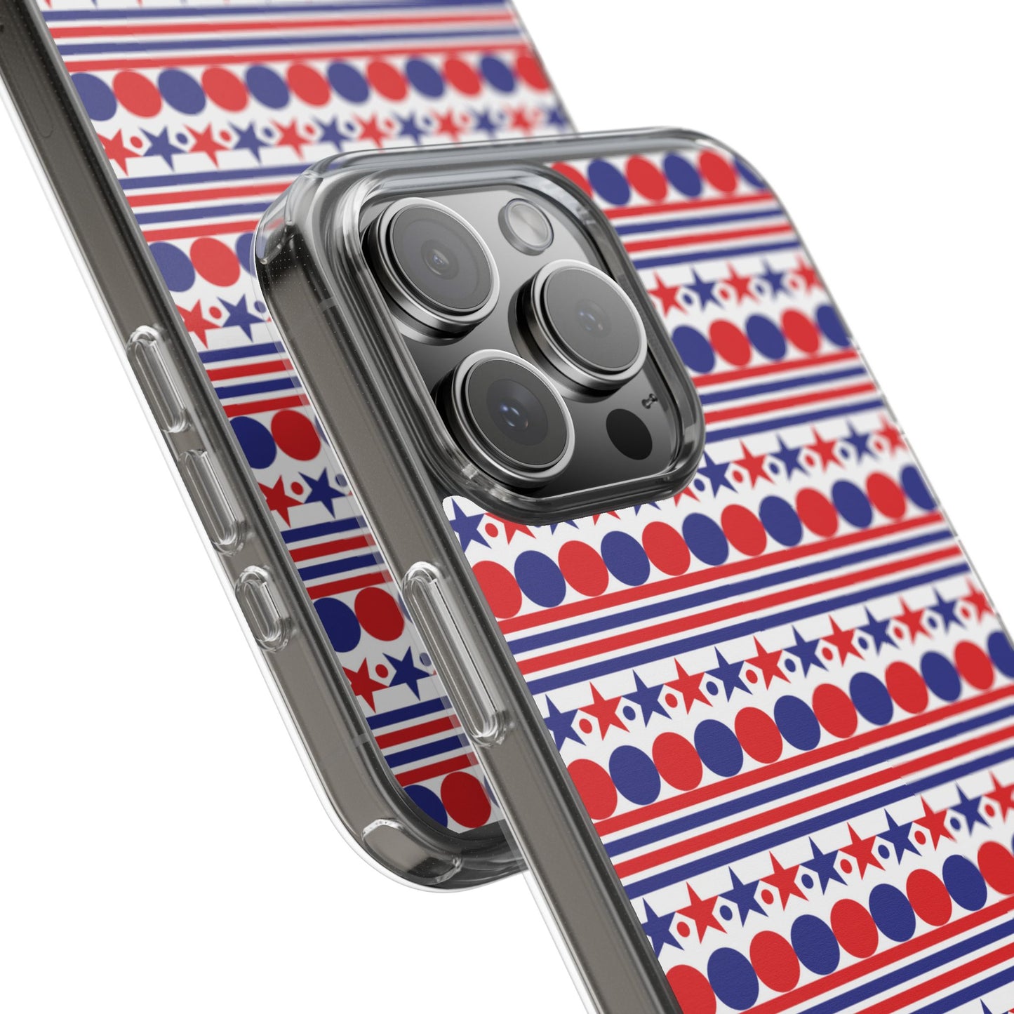 Patriotic Stripes and Stars Phone Case