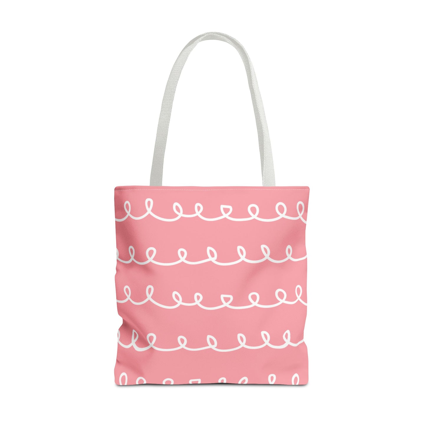 Pink Swirl Delight Tote Bag