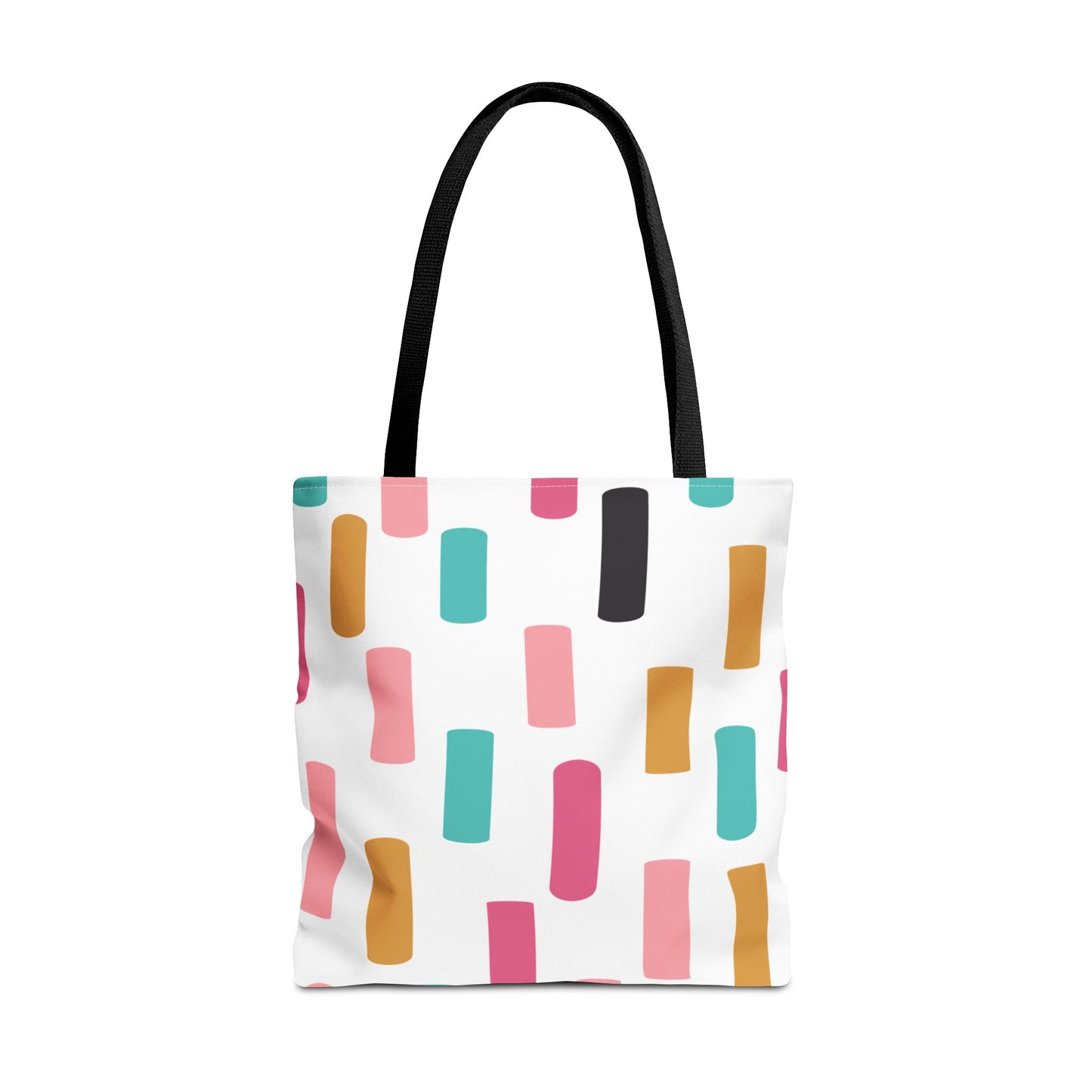 Color Block Confetti Tote Bag