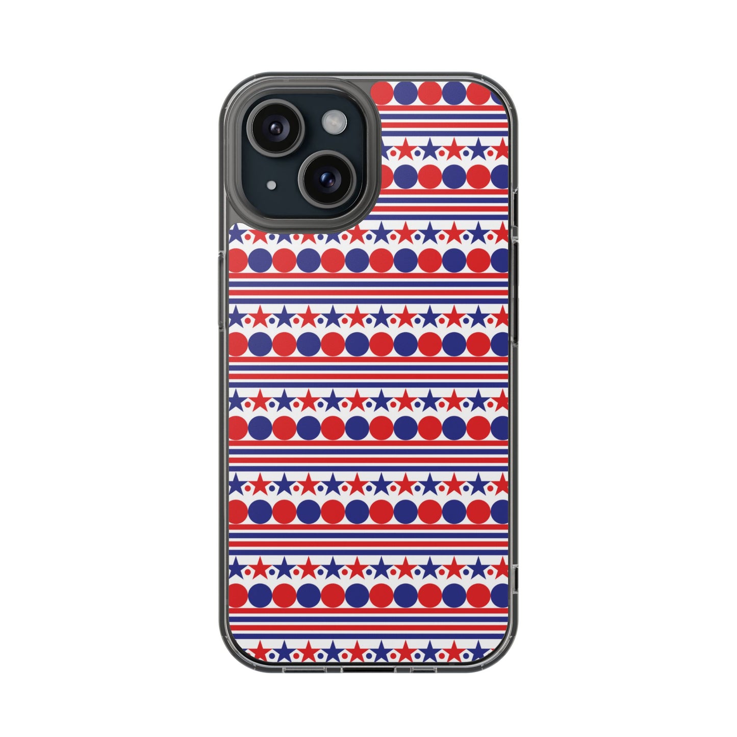 Patriotic Stripes and Stars Phone Case