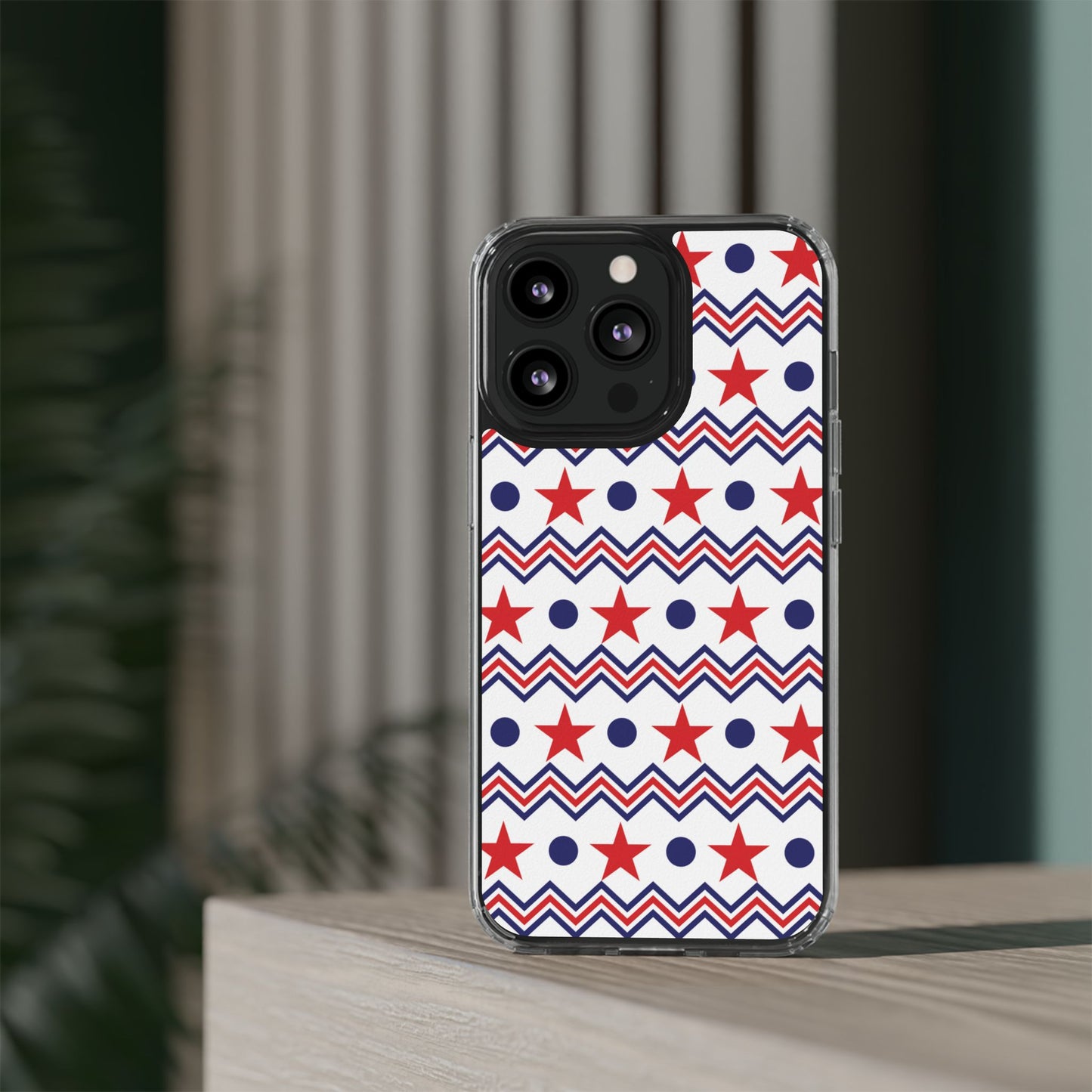 Patriotic Chevron Stars Phone Case