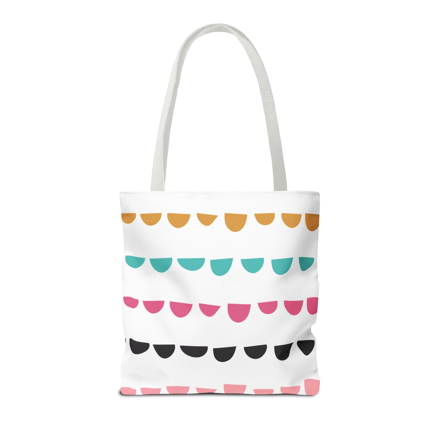 Colorful Arched Dots Tote Bag