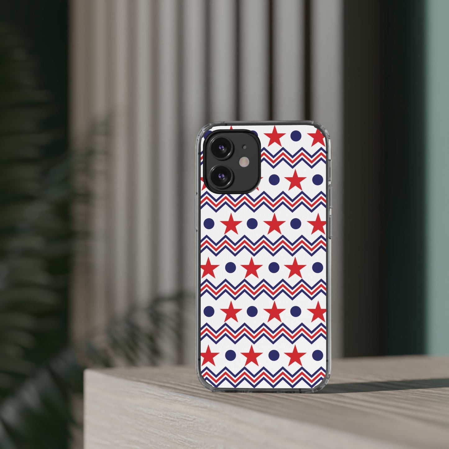 Patriotic Chevron Stars Phone Case