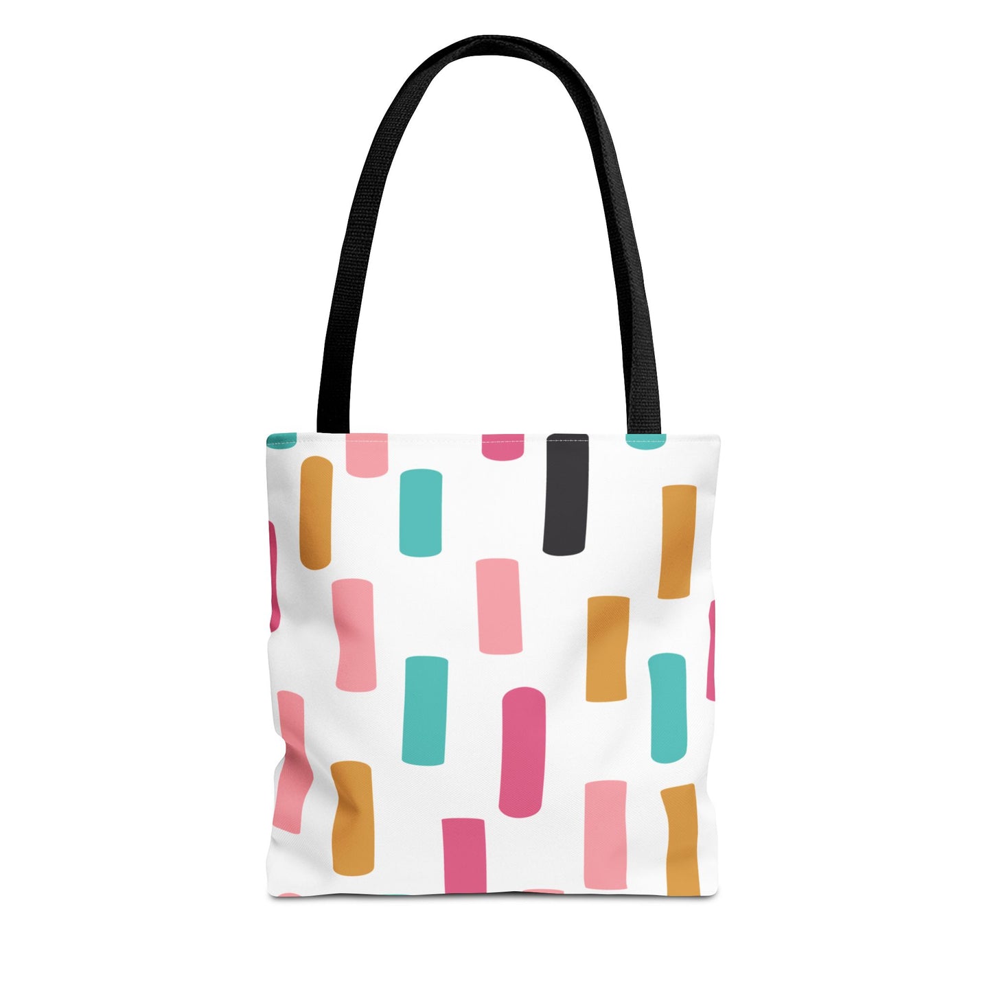 Color Block Confetti Tote Bag