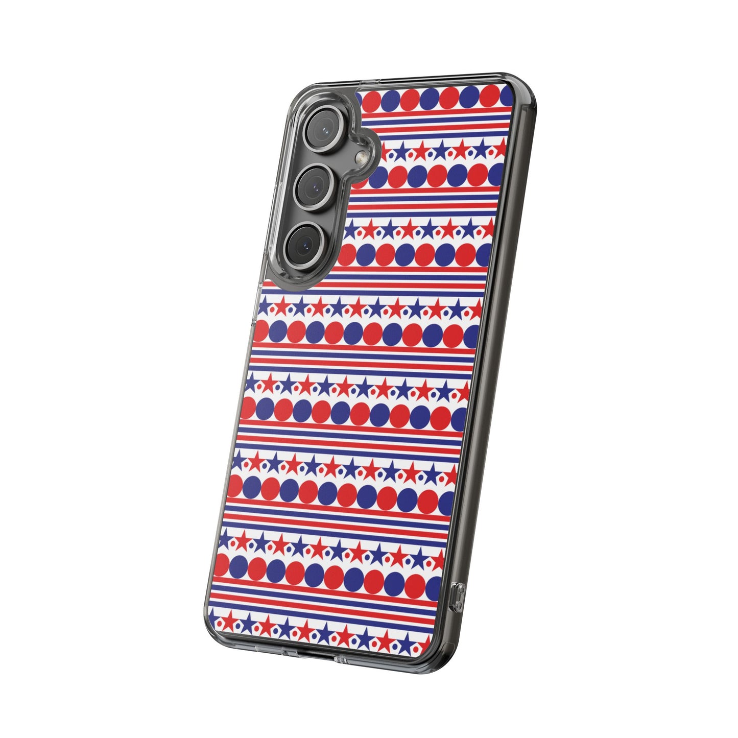 Patriotic Stripes and Stars Phone Case