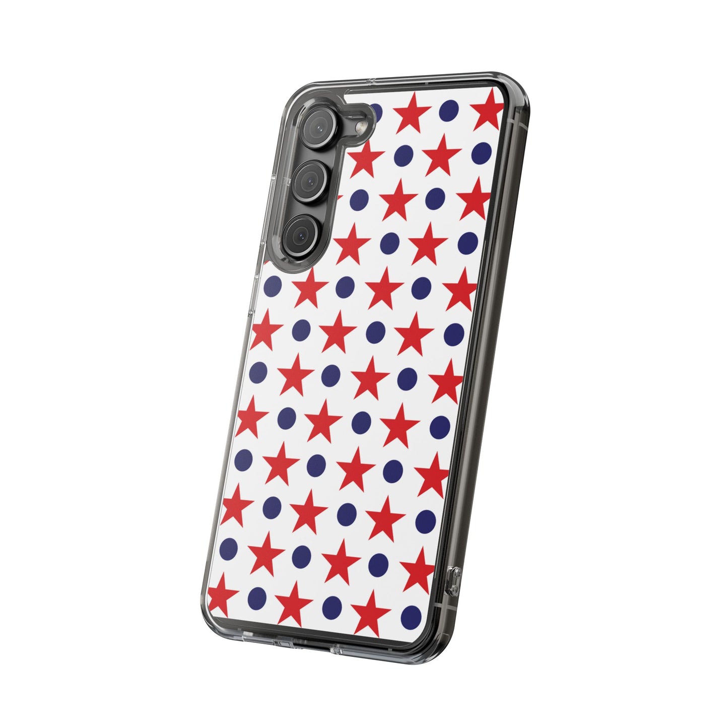 Patriotic Stars and Dots Phone Case