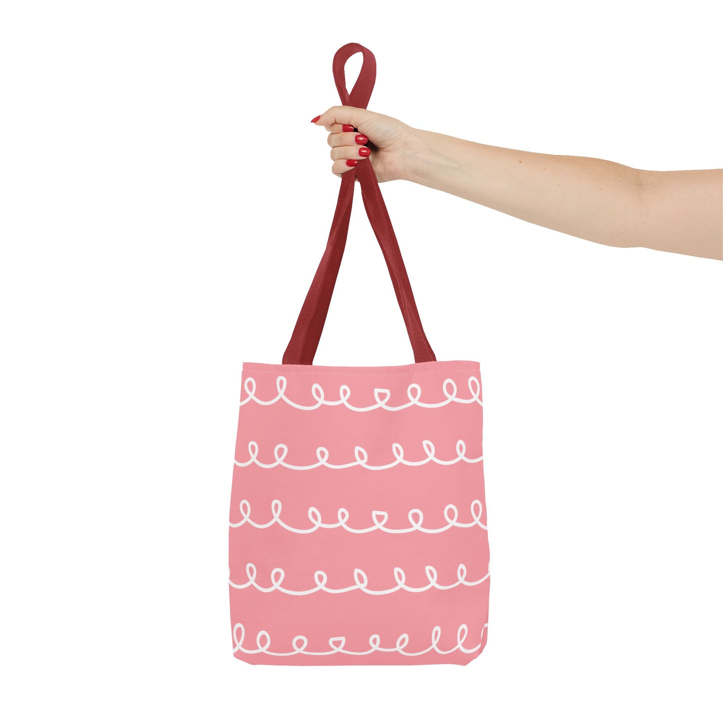 Pink Swirl Delight Tote Bag