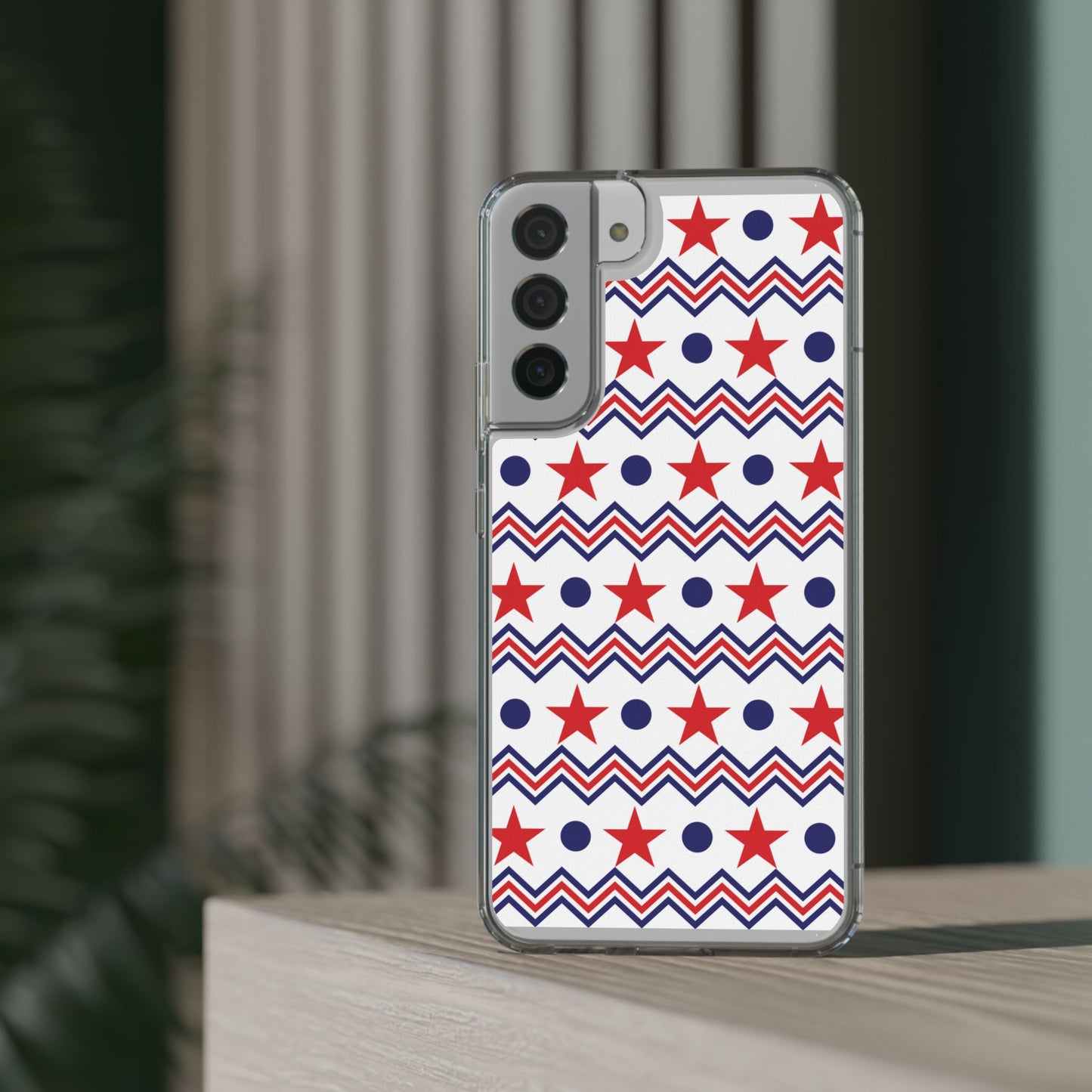 Patriotic Chevron Stars Phone Case