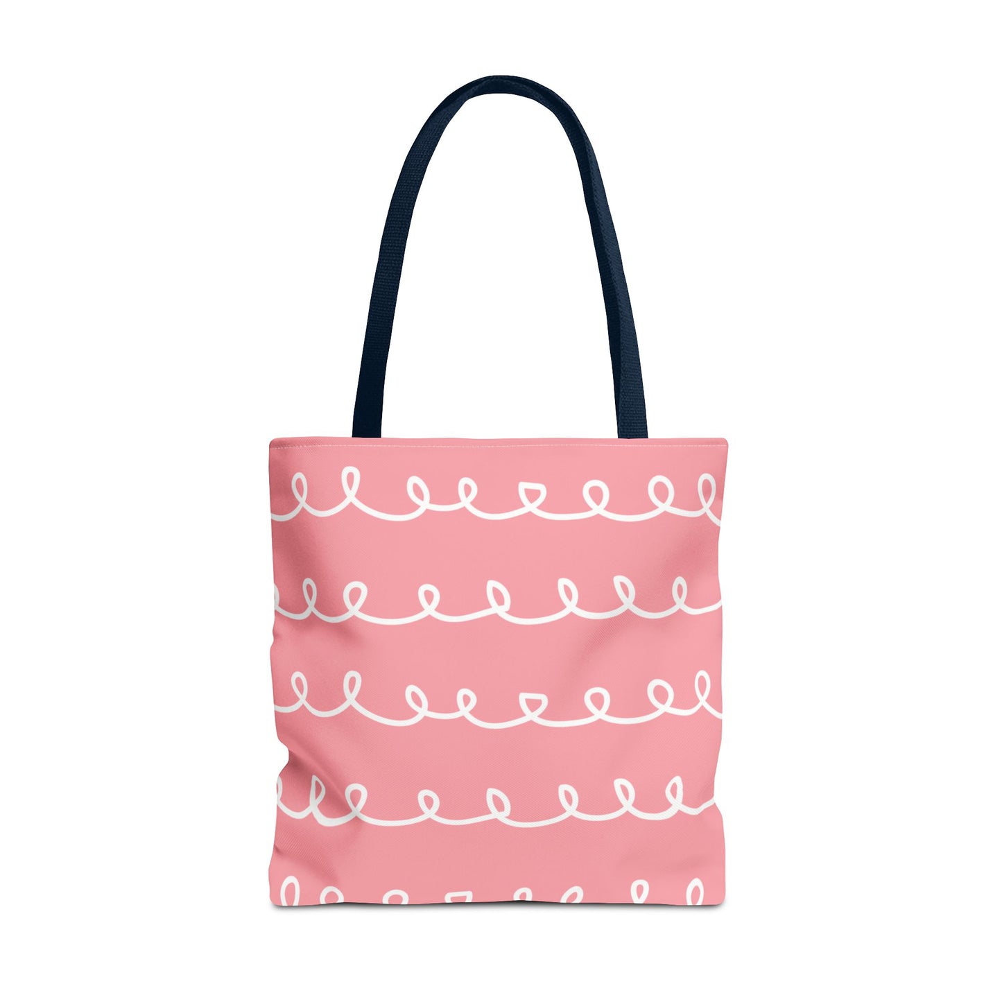 Pink Swirl Delight Tote Bag