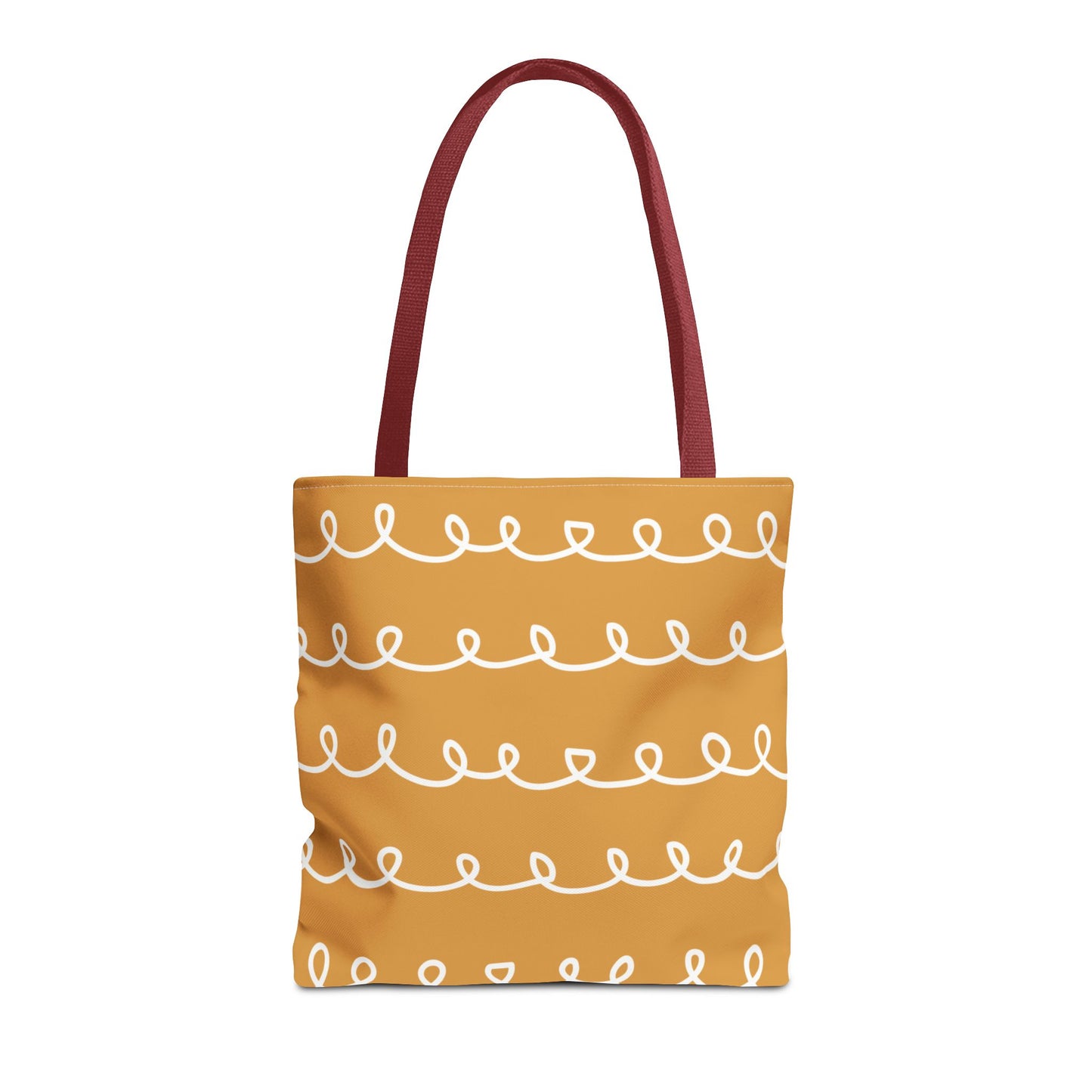 Golden Swirl Tote Bag