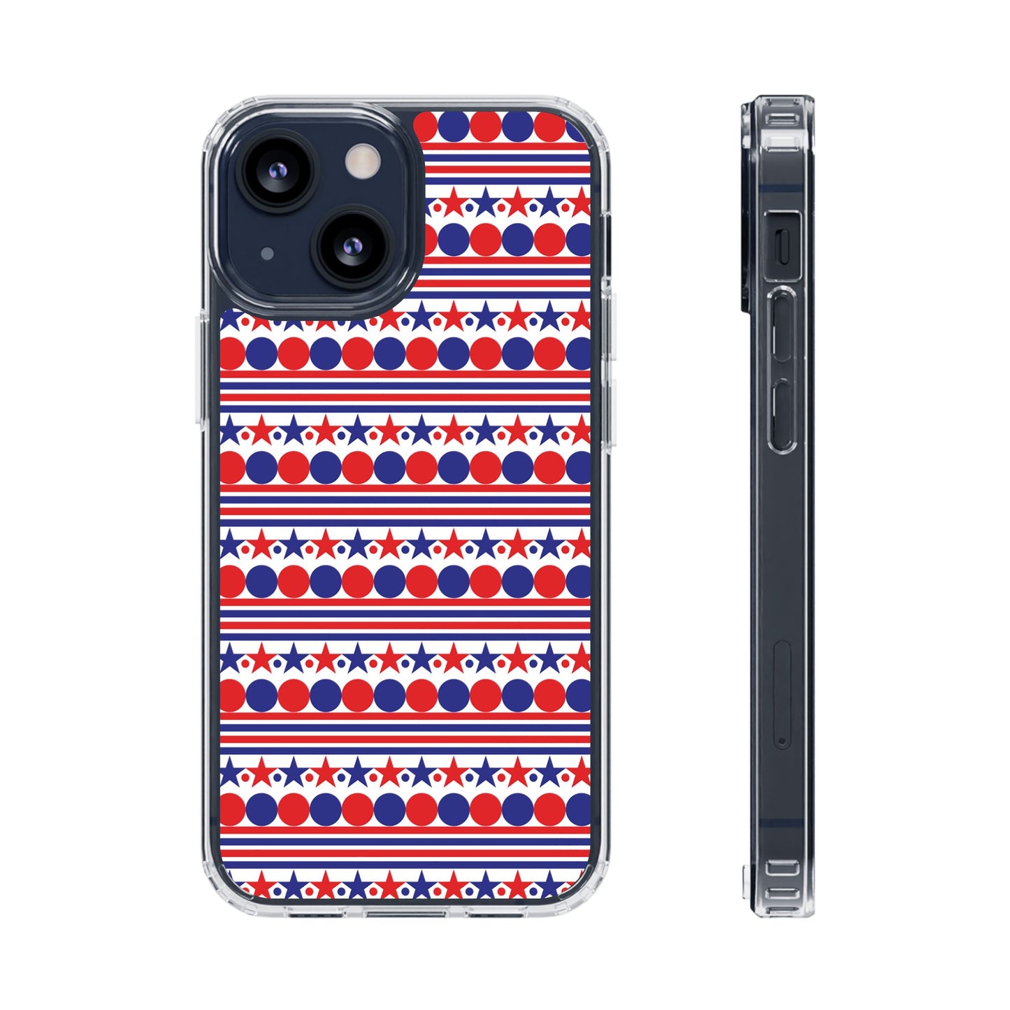 Patriotic Stripes and Stars Phone Case